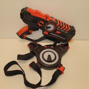 ArmoGear Red Infrared Laser Tag Toy Gun, Tested, Working